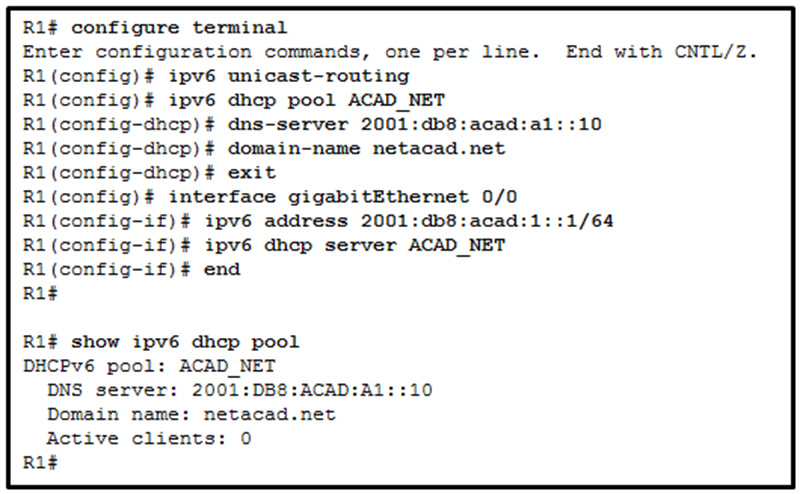 A network administrator is implementing the stateless DHCPv6 operation for the company