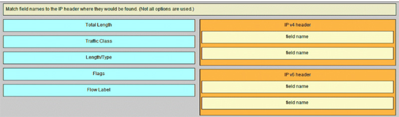 Match field names to the IP header where they would be found