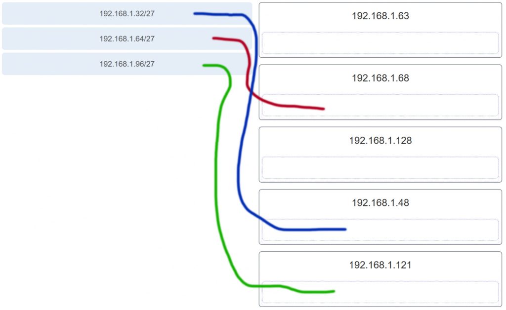 Subnet 192168132-27 will have a valid host range from 192168133