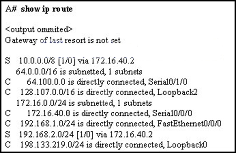 What two commands will change the next-hop address for the 10000-8