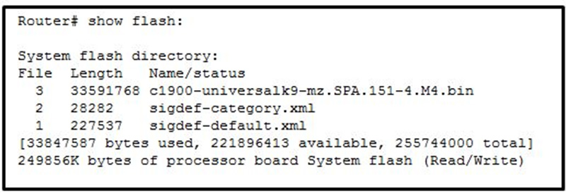 A network engineer is preparing to upgrade the IOS system image on a Cisco 2901 router