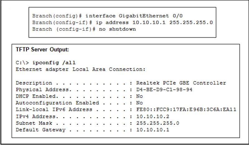 After the new image has been downloaded and copied to the TFTP server, what command should be issued on the router before the IOS system image is upgraded on the router