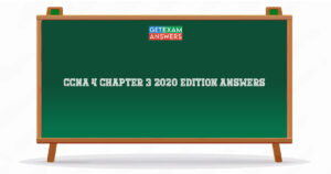 CCNA 4 Chapter 3 2020 Edition Answers