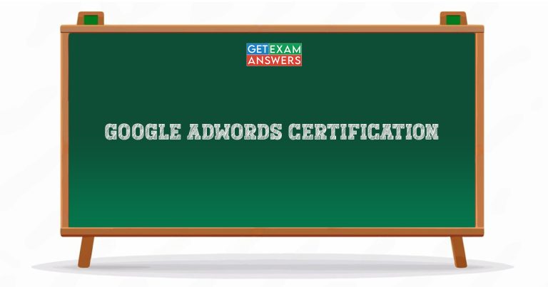 Google Adwords Certification