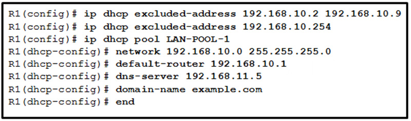 If the IP addresses of the default gateway router and the DNS server are correct