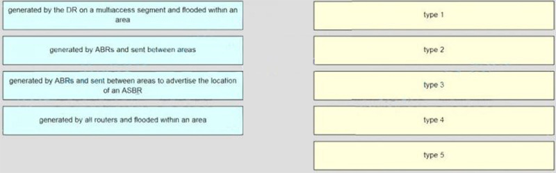 Match each description to its corresponding LSA type