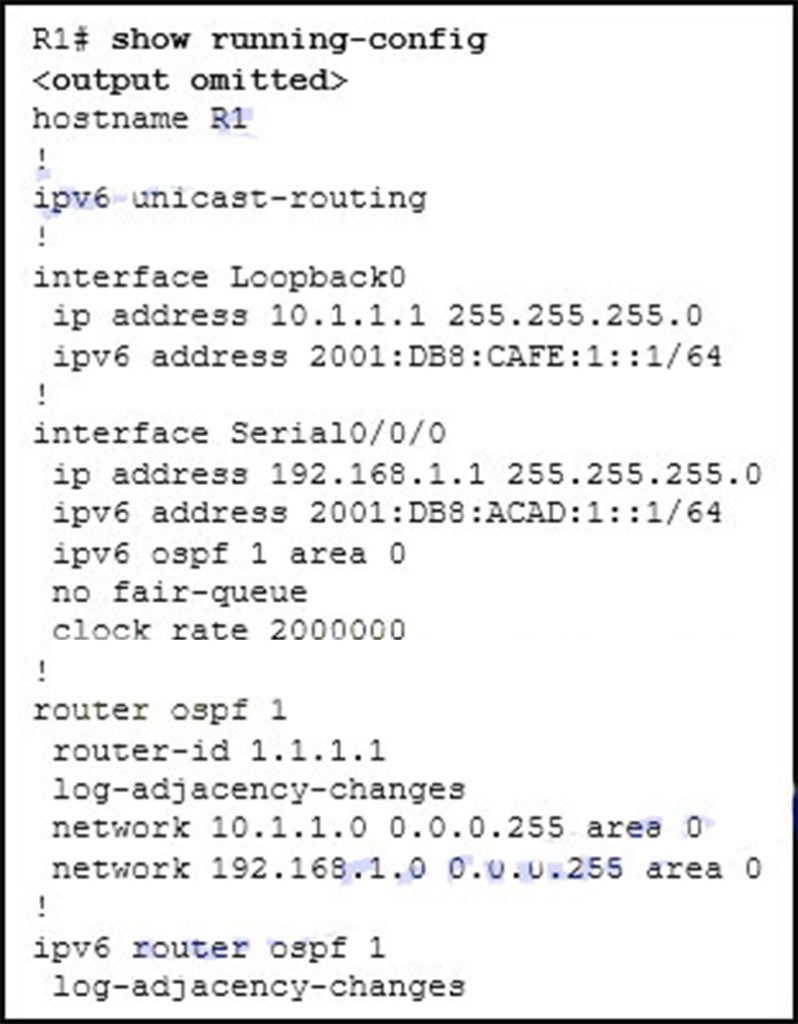 What address will be used as the router ID for the OSPFv3 process