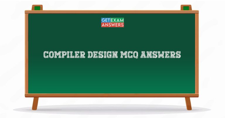 Compiler Design MCQ Answers