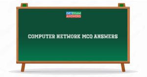 Computer Network MCQ Answers
