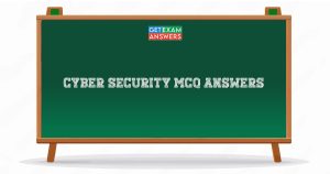 Cyber Security MCQ Answers