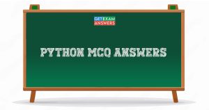 Python MCQ Answers