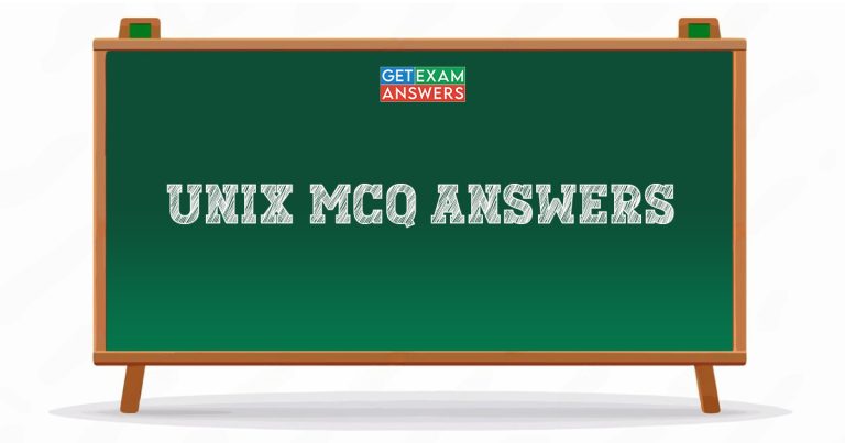 Unix MCQ Answers