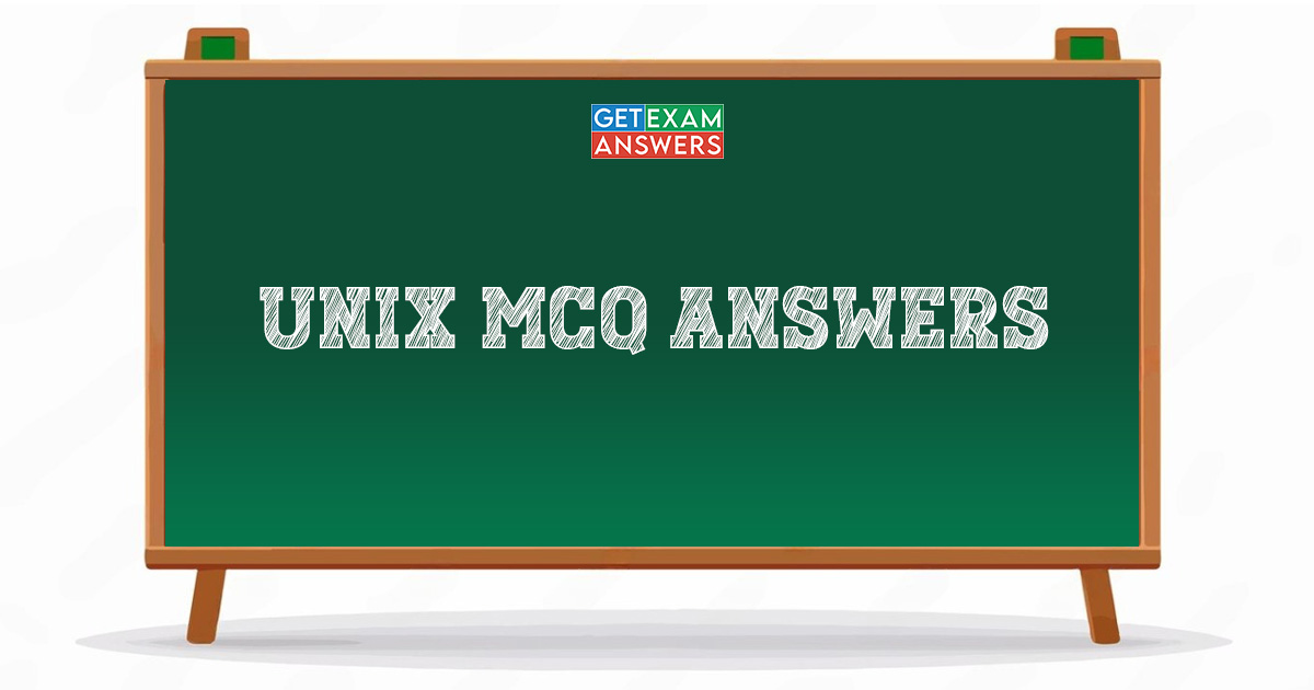 Unix MCQ Answers